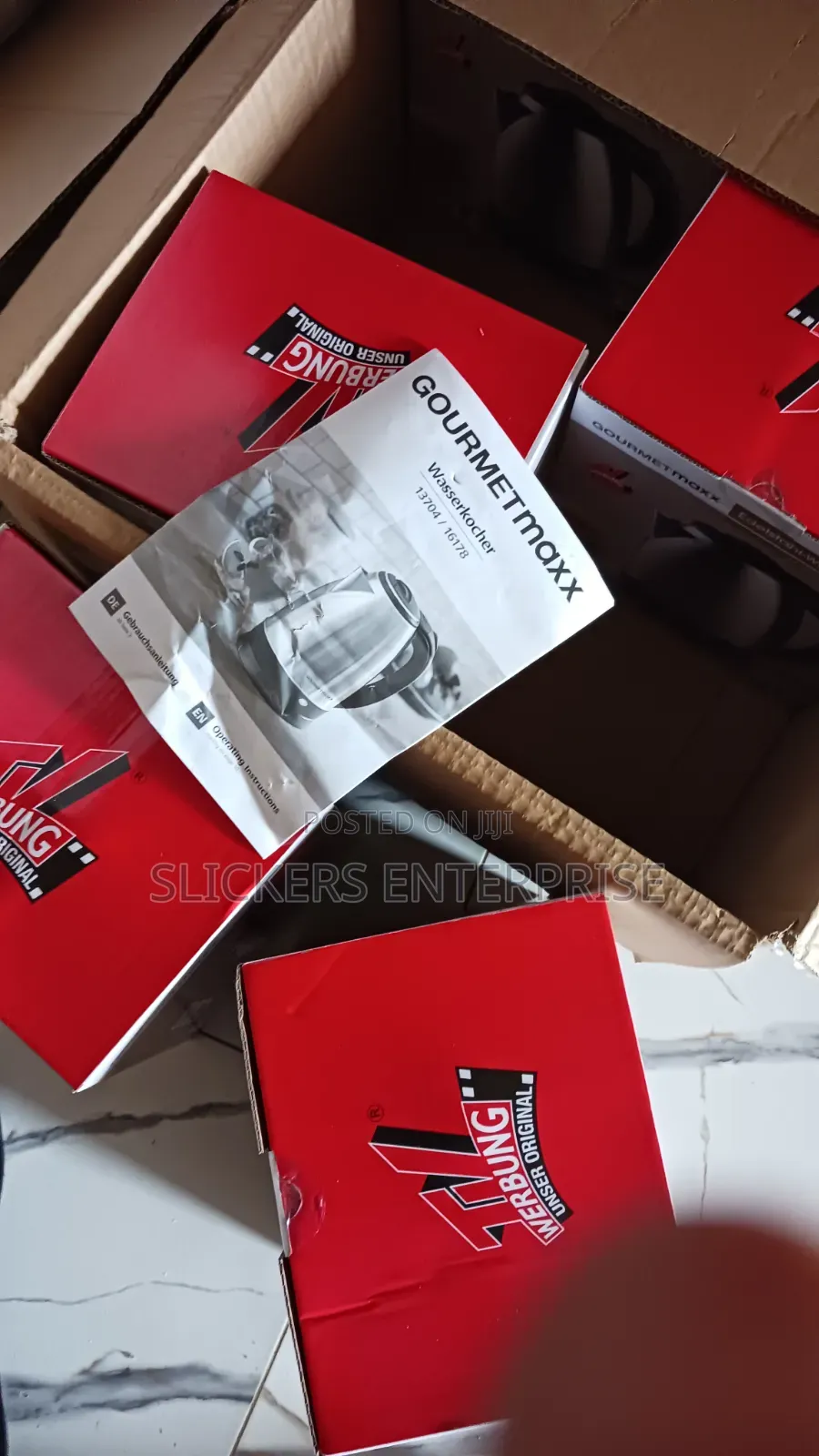 Gourmetmaxx Electric Kettle. Product Of Germany.