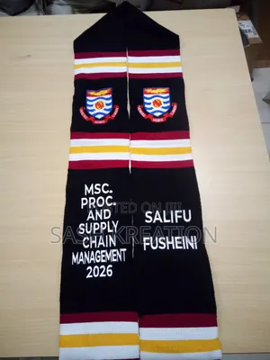 Woven Cotton Kente Sash