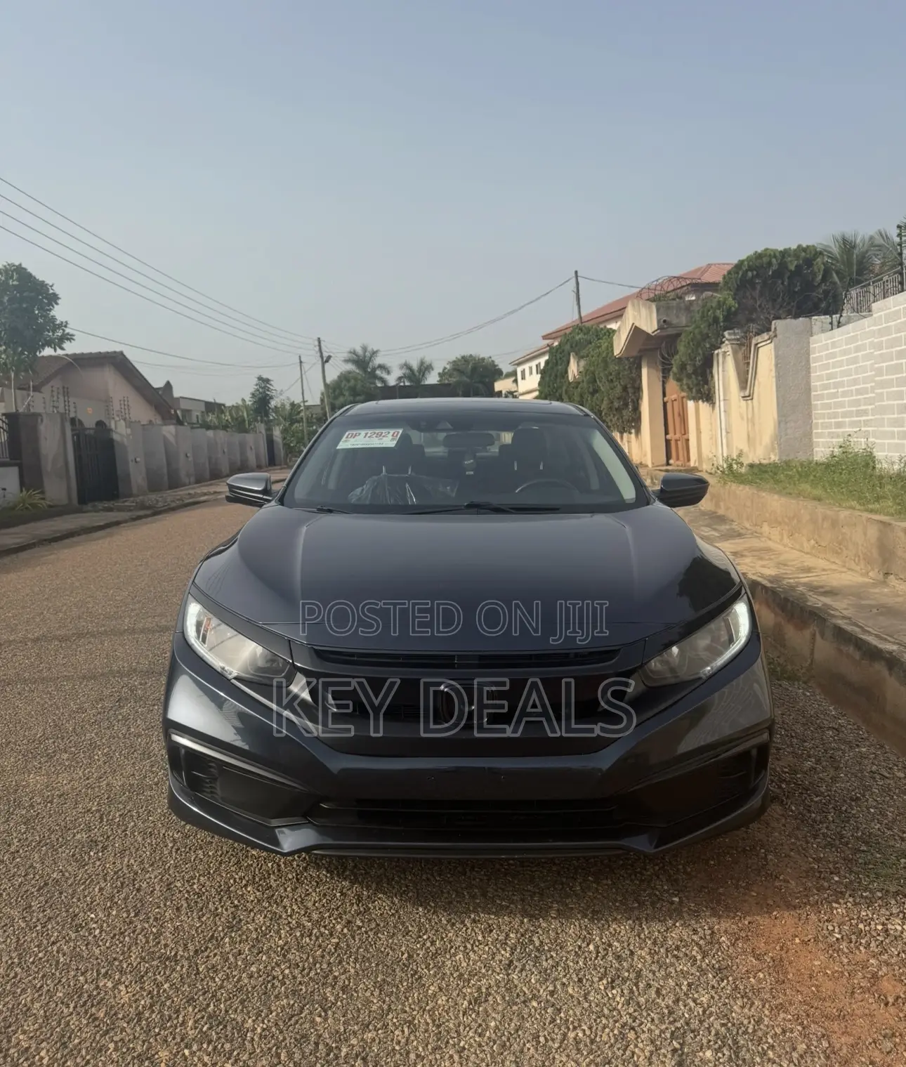 Honda Civic EX Sedan 2020 Gray