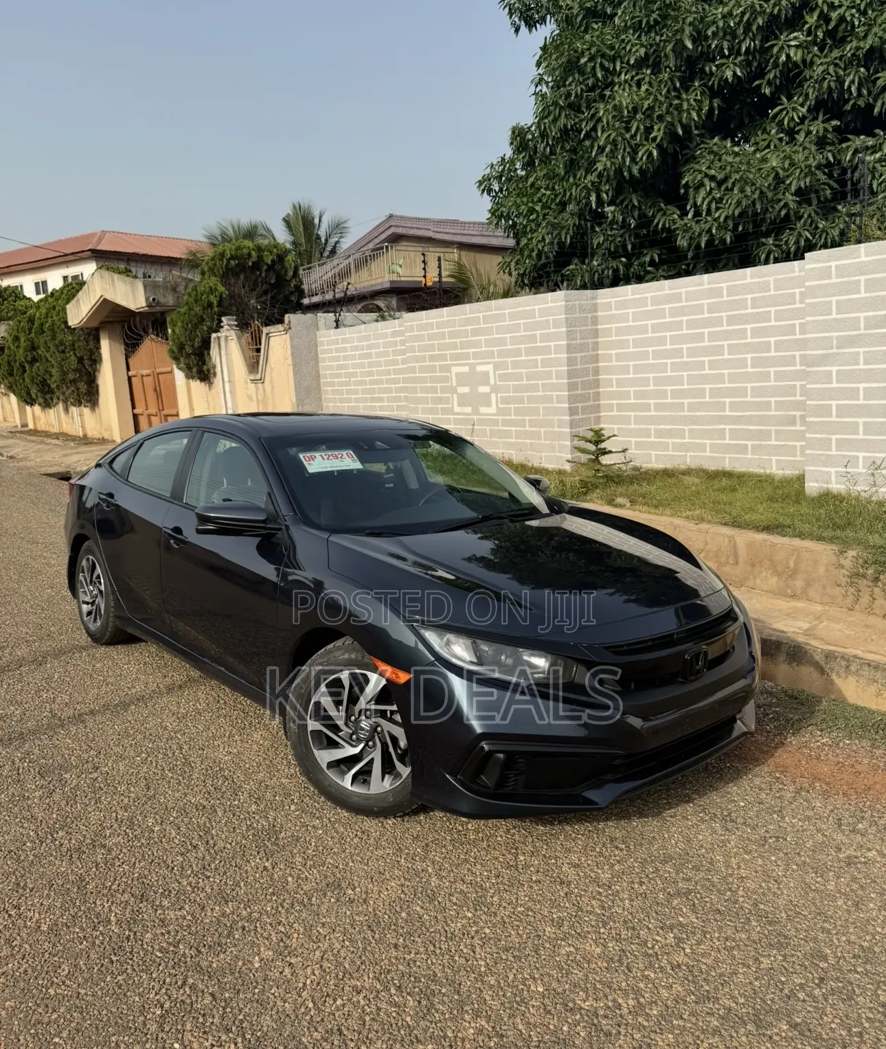 Honda Civic EX Sedan 2020 Gray