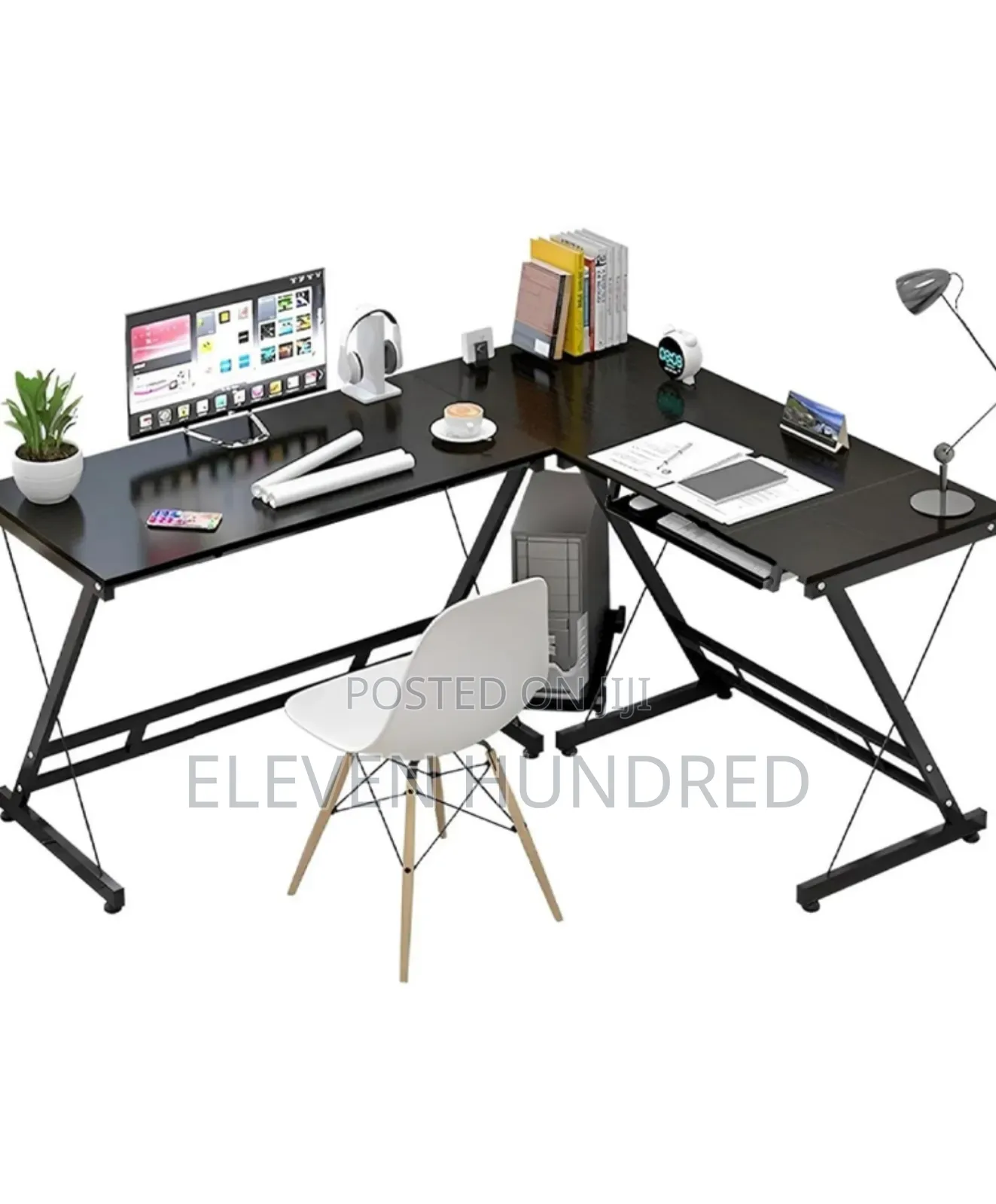 L Shape Computer Desk (Gaming Desk/Workstation)