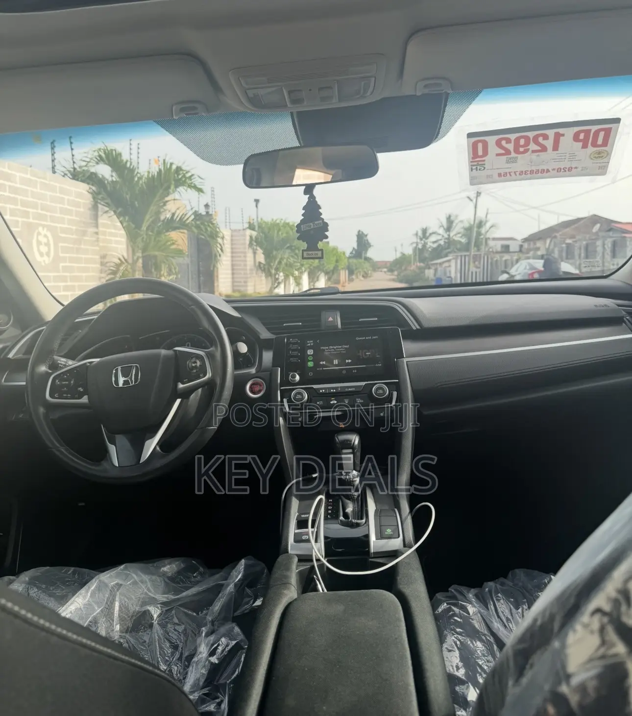Honda Civic EX Sedan 2020 Gray