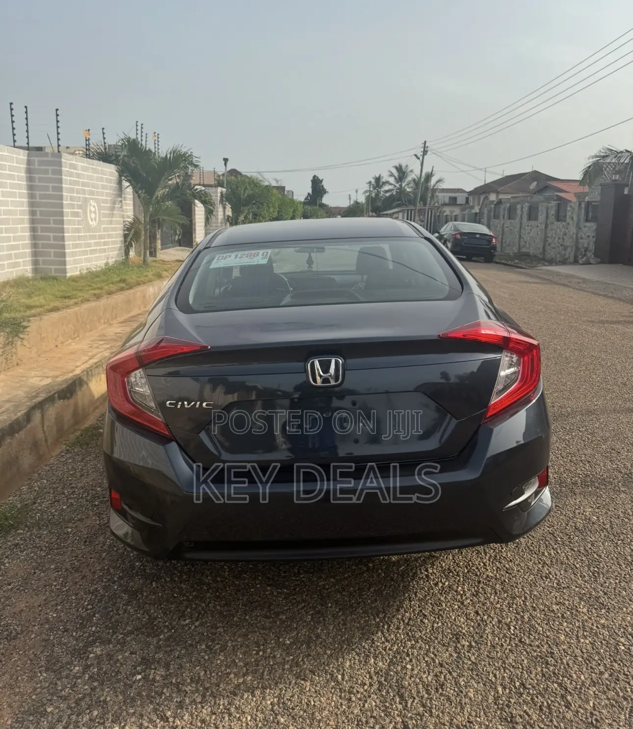 Honda Civic EX Sedan 2020 Gray
