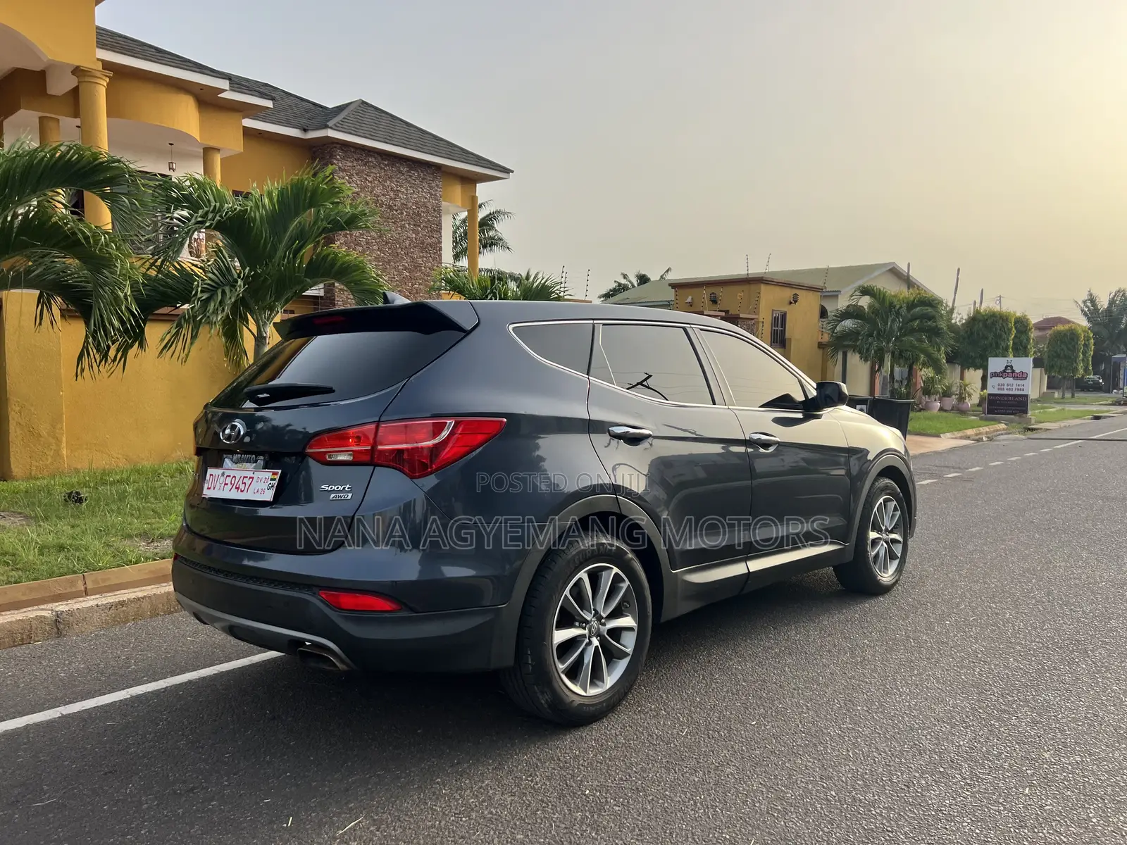 Hyundai Santa Fe 2014 Gray