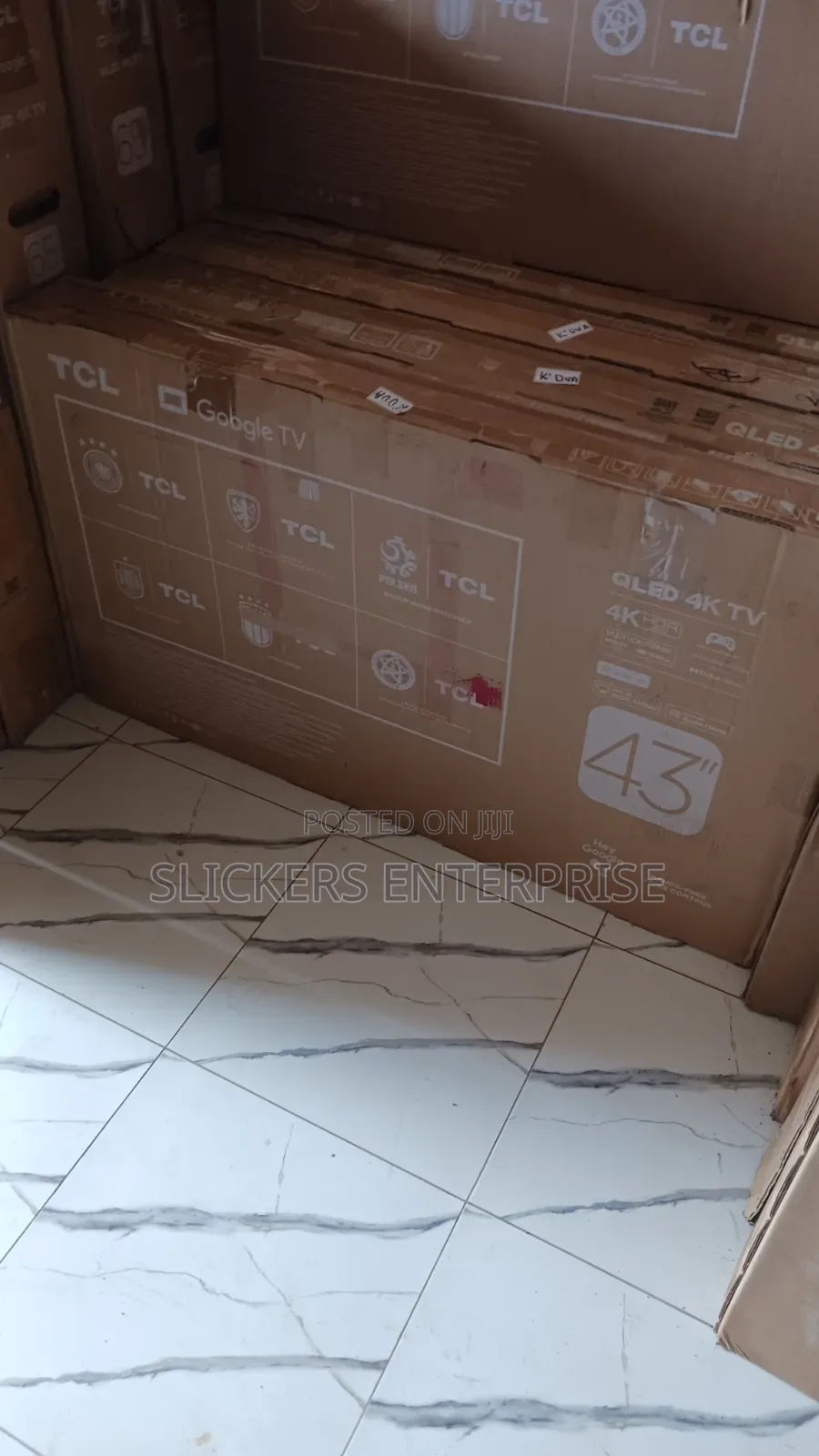 TCL 43 Inches Qled Smart Tv 2025 Model:43c655 Assembled in Europe.