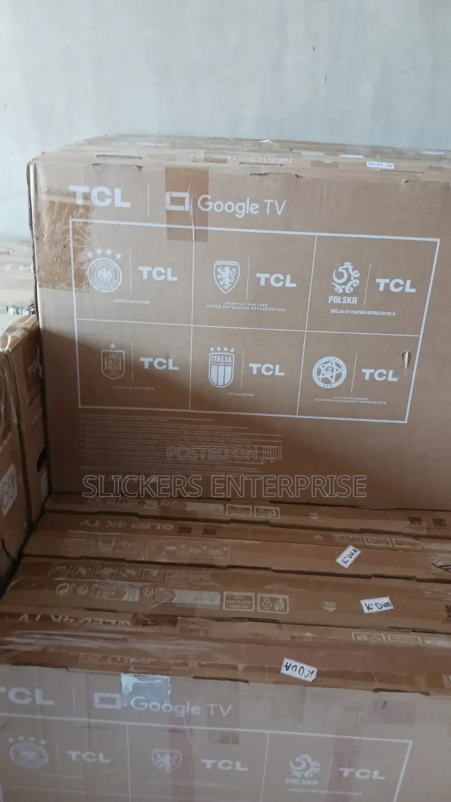 TCL 43 Inches Qled Smart Tv 2025 Model:43c655 Assembled in Europe.