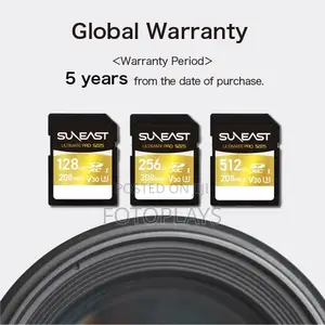 Ultimate Pro 128gb & 256gb S225 Gold Series Sdxc Uhs-i V30 Card