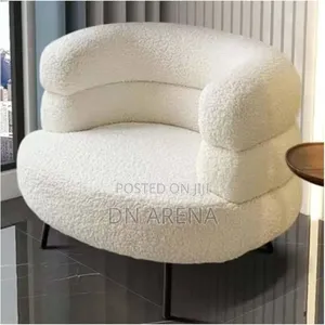 Single Sofa Lamb Wool Lazy Sofa Chair