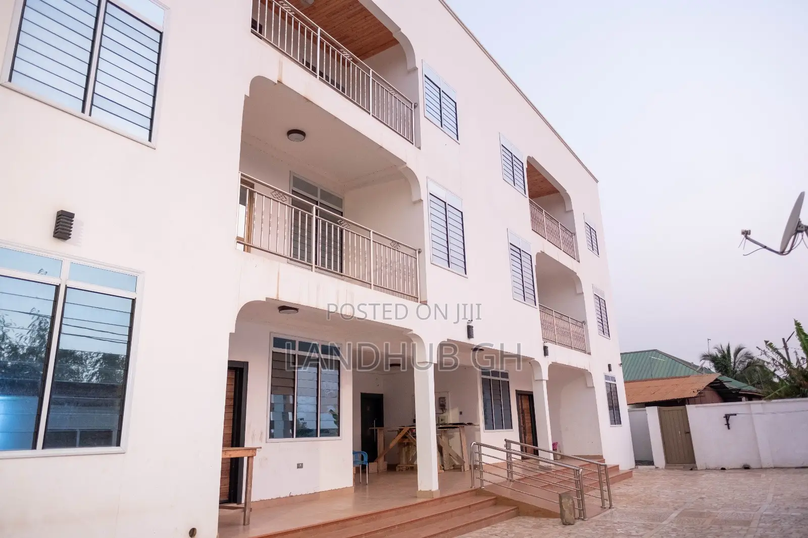 2 Bedroom Apartment:6 Units) ,Boys Quarters, One Plot of Land Forsale