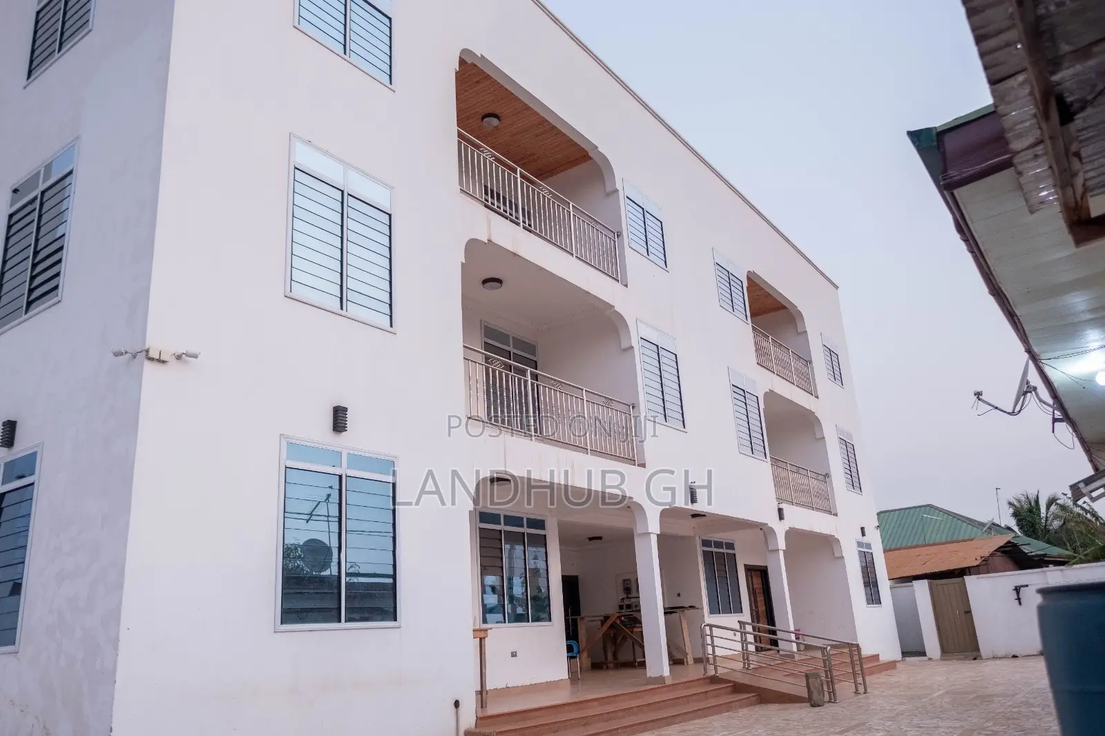 2 Bedroom Apartment:6 Units) ,Boys Quarters, One Plot of Land Forsale