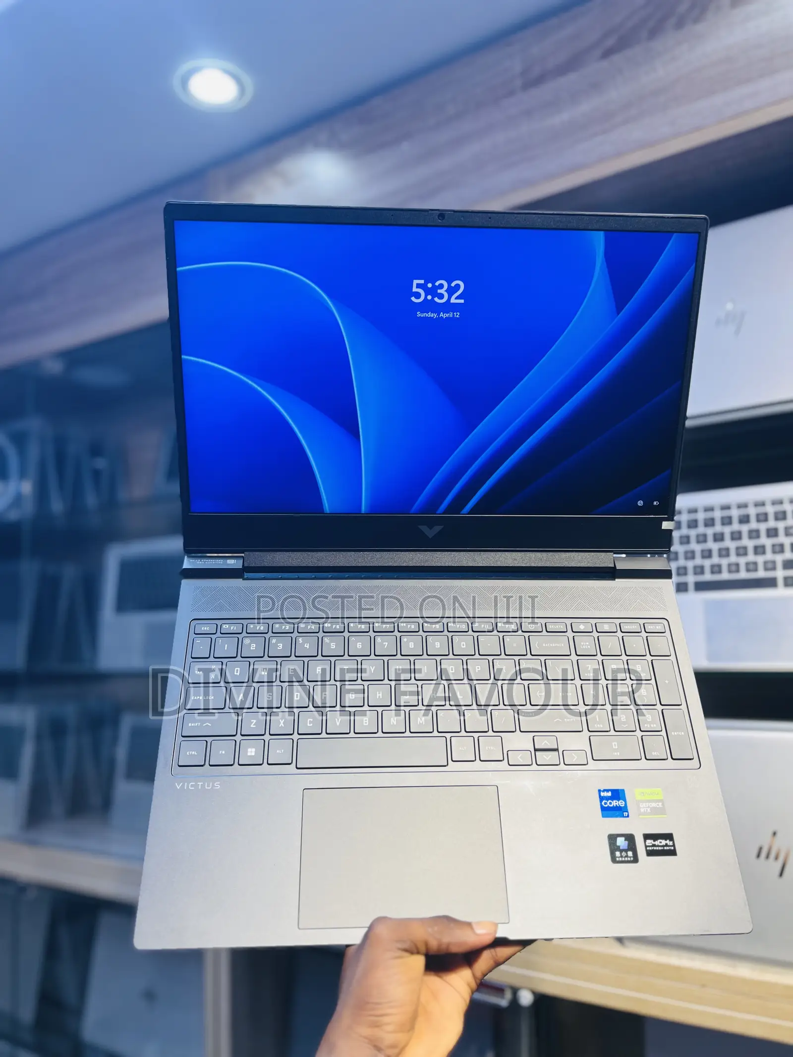 New Laptop HP Victus 16 16GB Intel Core i7 SSD 1T
