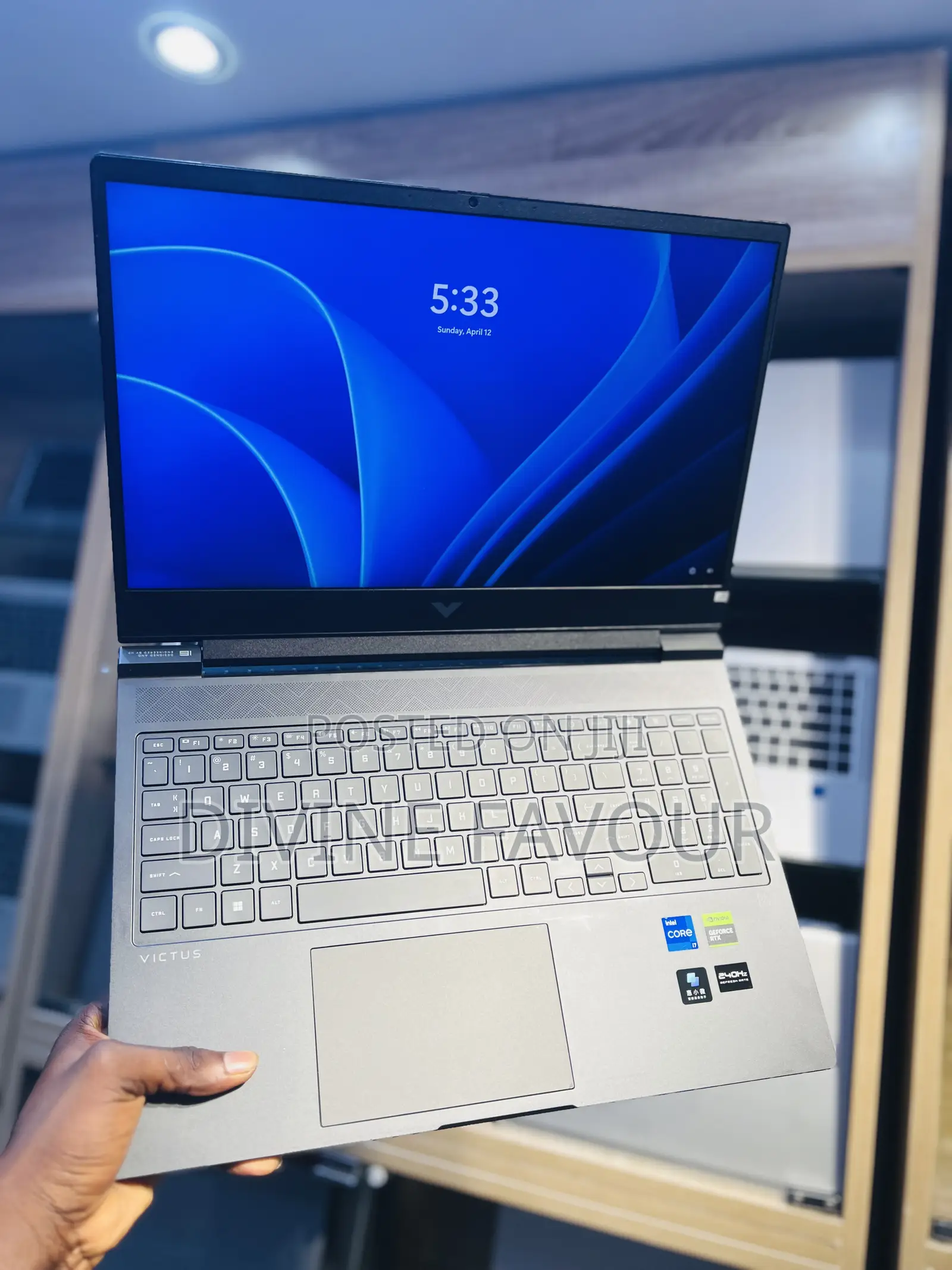 New Laptop HP Victus 16 16GB Intel Core i7 SSD 1T