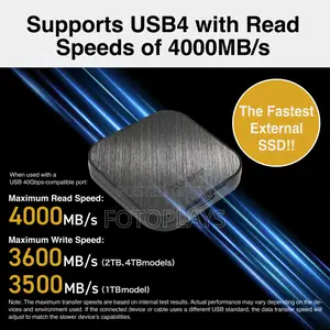 Eclipse E40 1tb and 2tb Magsafe SSD 4000mb/S