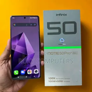 New Infinix Note 50 Pro+ 256 GB Gray