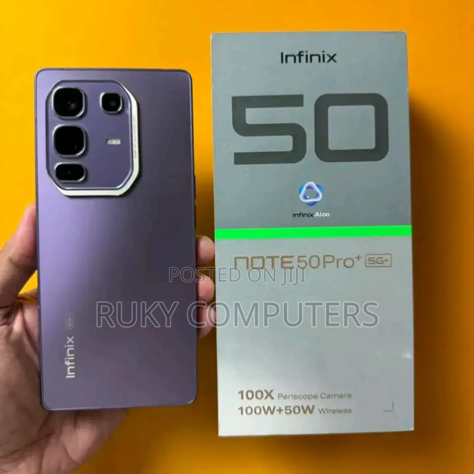 New Infinix Note 50 Pro+ 256 GB Gray