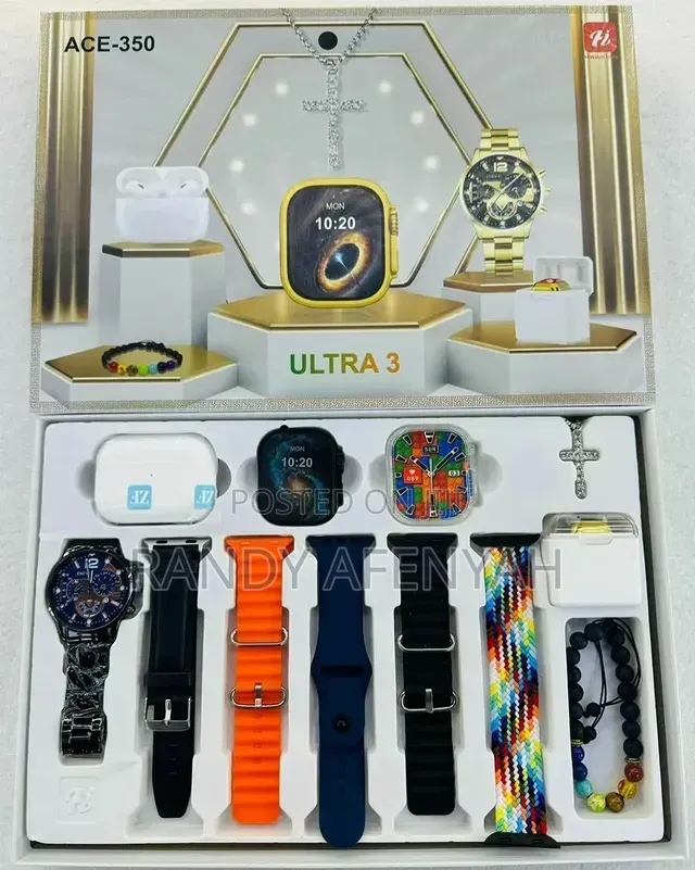Smart Watch Ultra 3 Combo