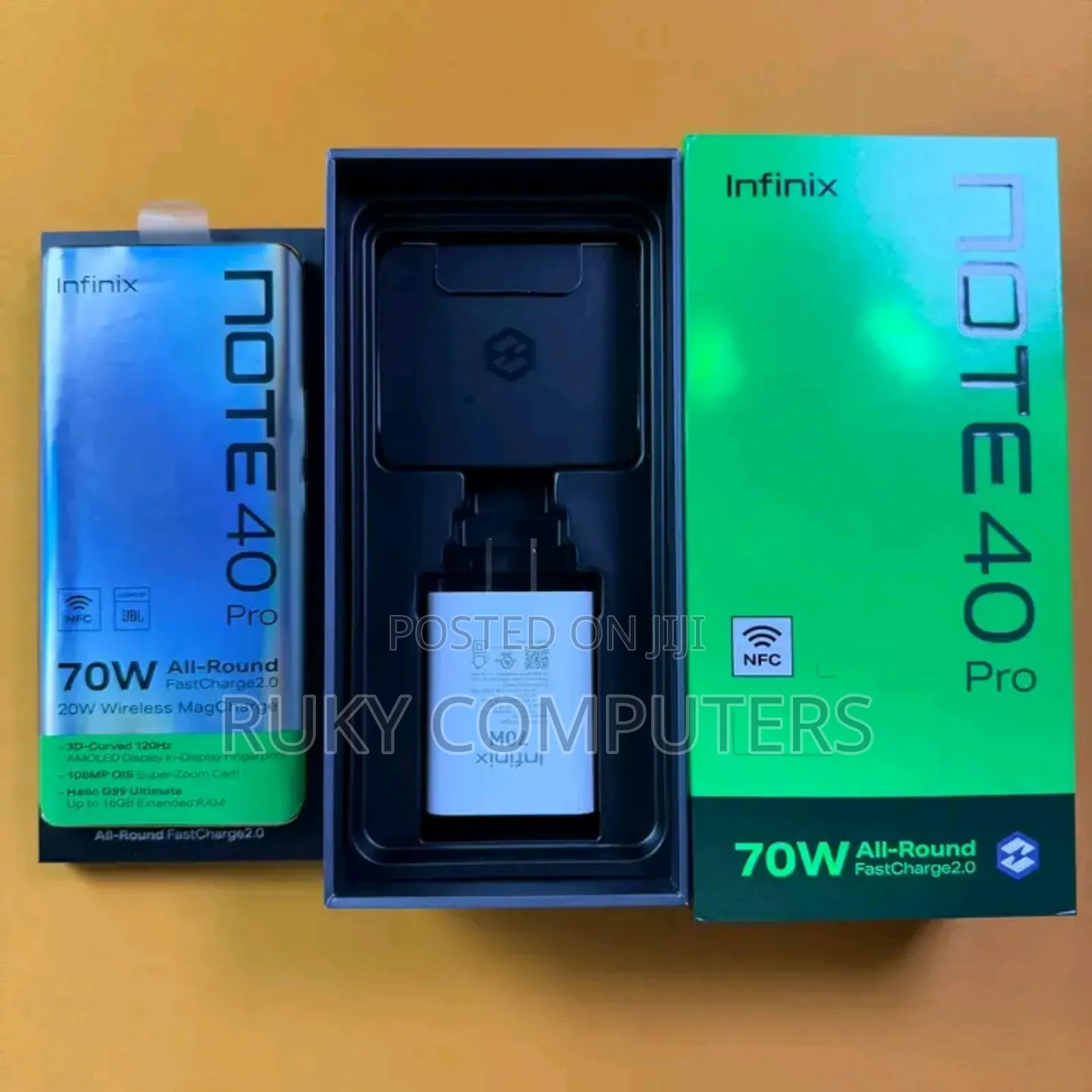 New Infinix Note 40 Pro 256 GB Gold
