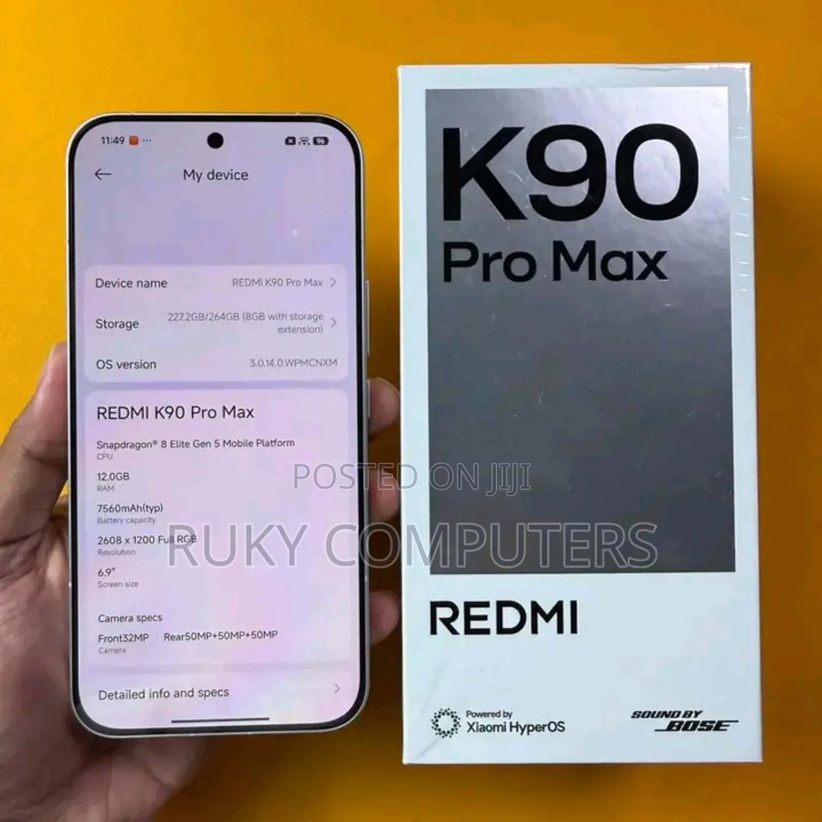 New Xiaomi Redmi K90 Pro Max 256 GB Blue