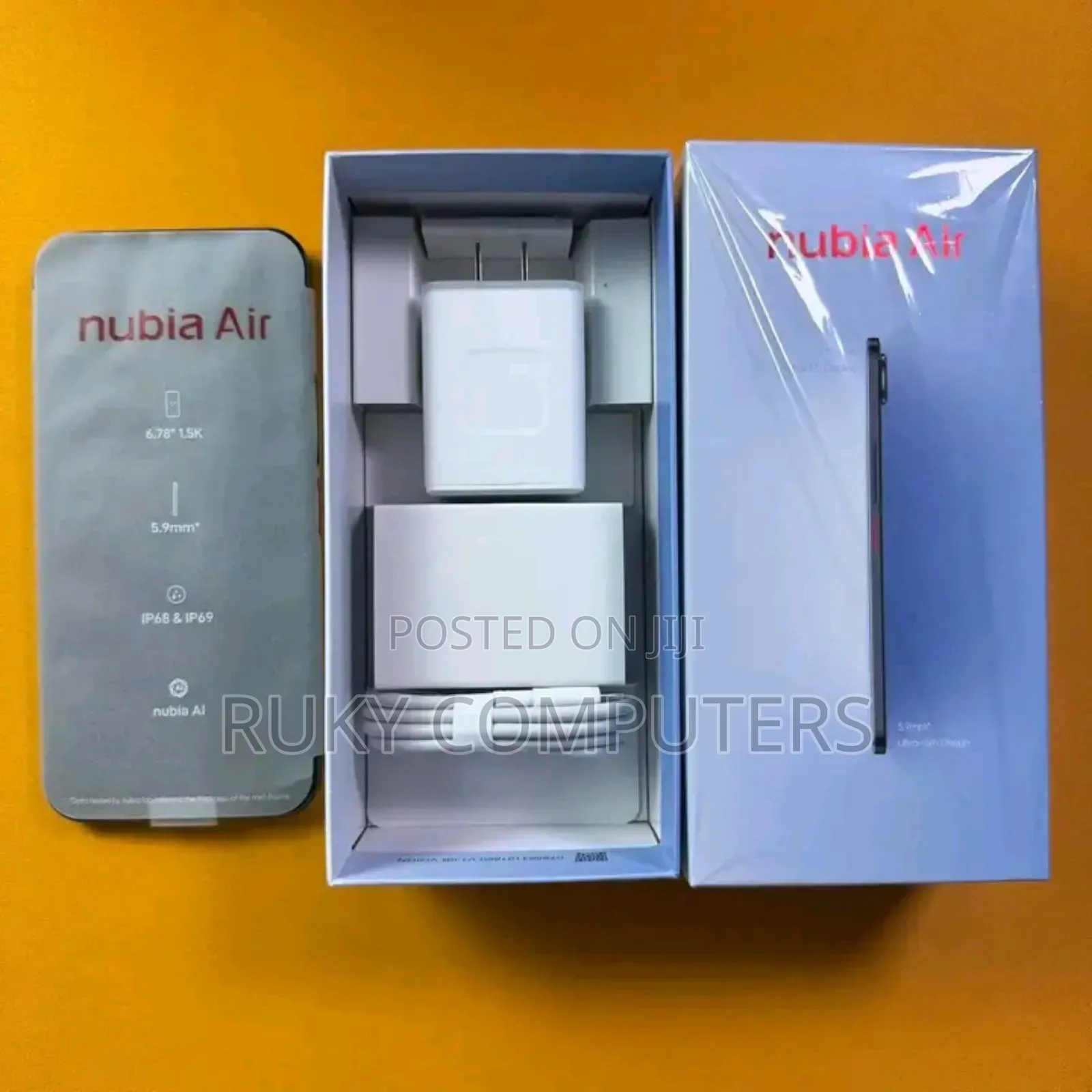 New ZTE Nubia Air 256 GB Gray