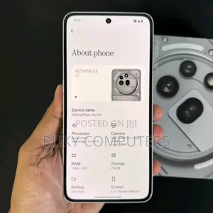 New Nothing Phone 3a Pro 256 GB White