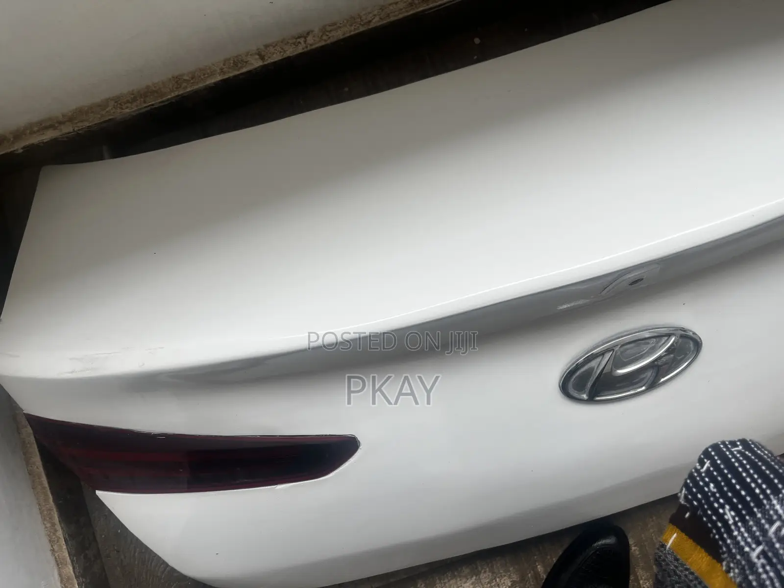 Hyundai Elantra 2020 Booth/Trunk