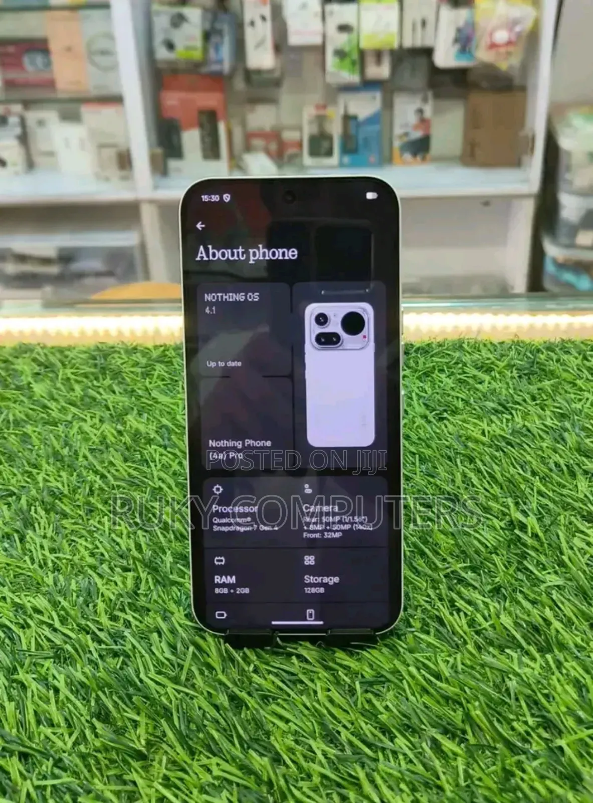 New Nothing Phone 4a Pro 128 GB Gray