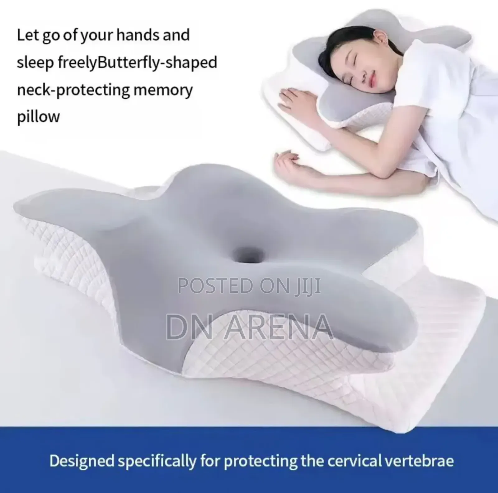 Butterfly-Shaped Relaxation Ergonomic Pillow for Neck and Shoulder