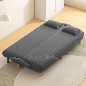 Comhoma Fabric Sofa Bed 2 Seater With Upgraded Frame No Pillow