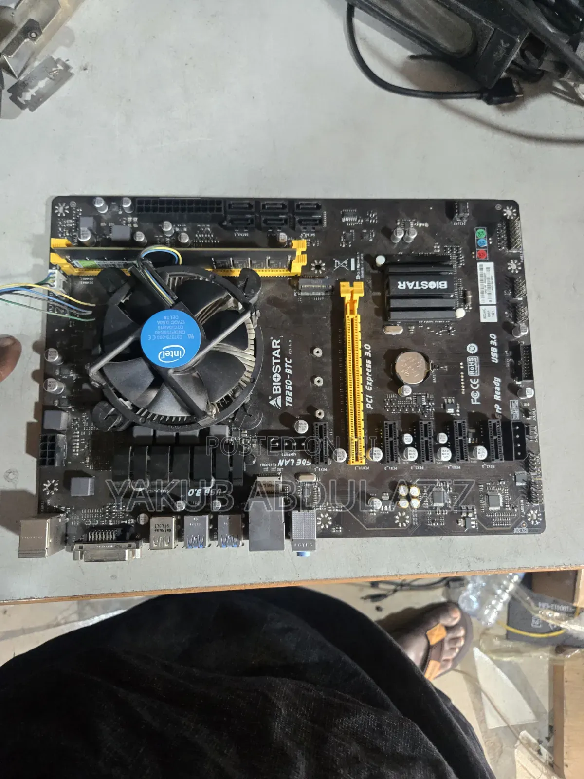 I7 Board and Processor