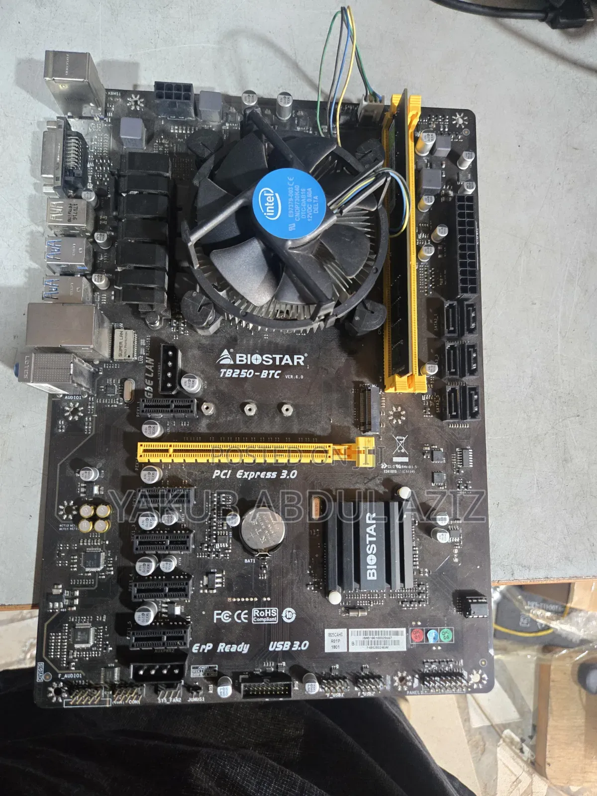 I7 Board and Processor
