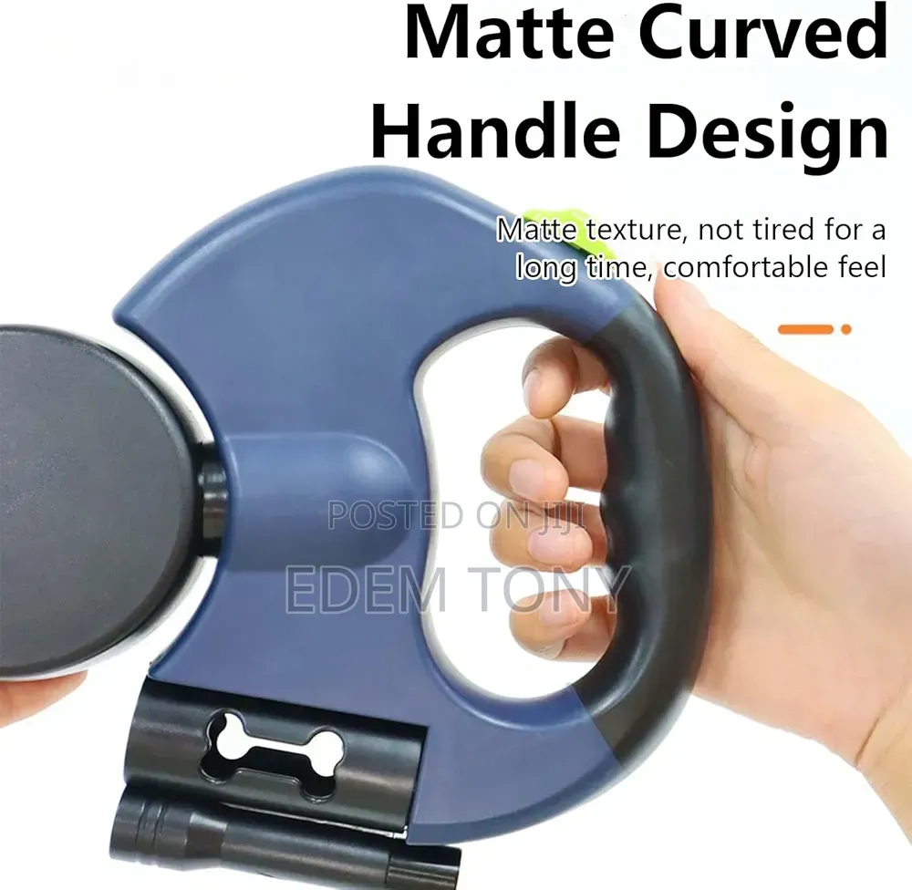 Double Retractable Dog Leash for Two Dogs, Led Light - S/M Dogs