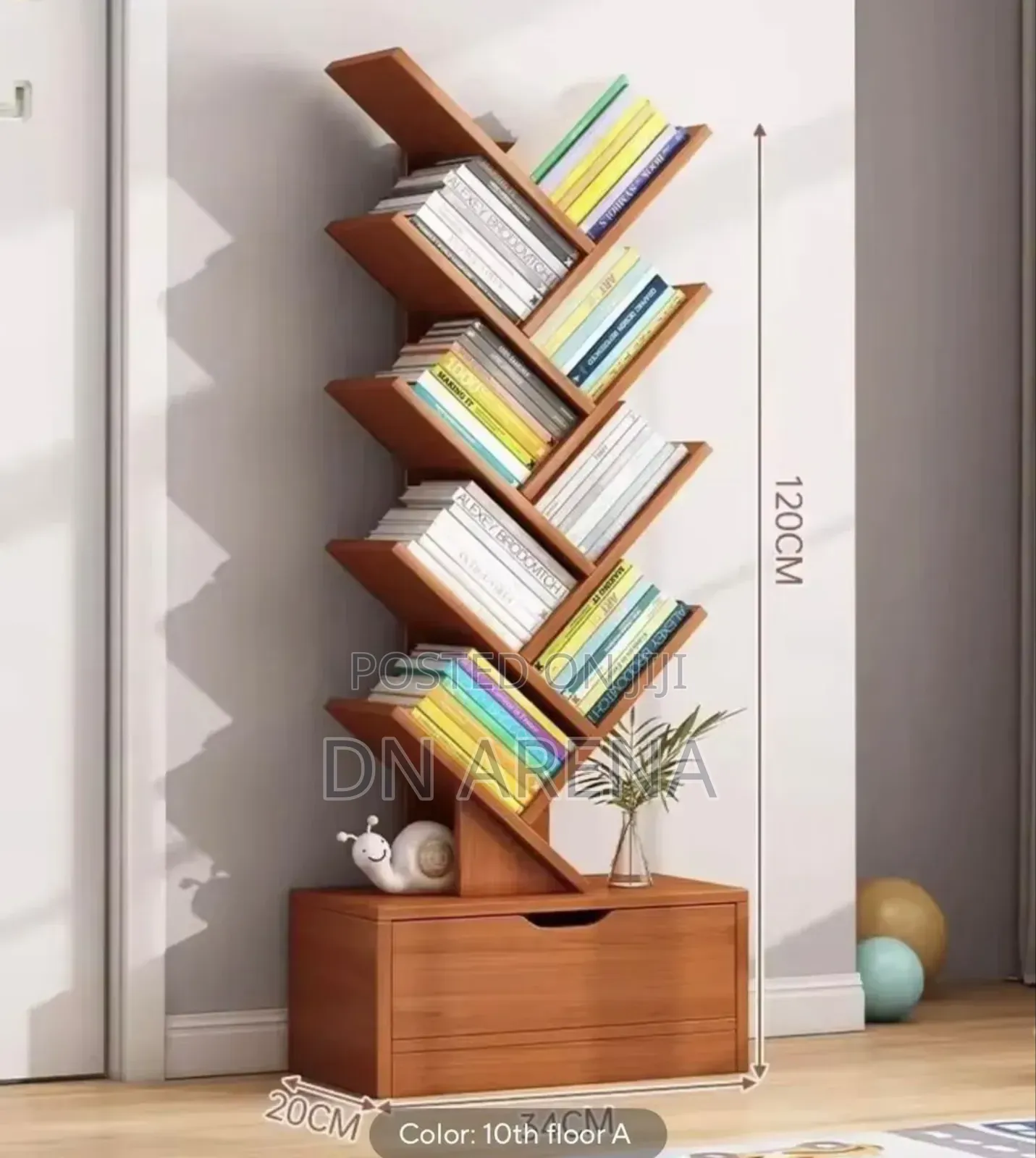 Tree Shaped Bookshelf