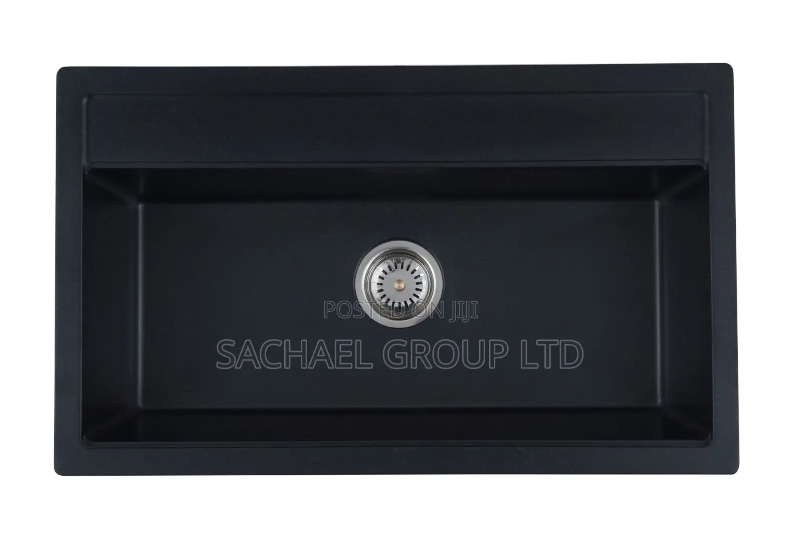 Quartz Kitchen Sink Black 20x18x 8 Single Bowl