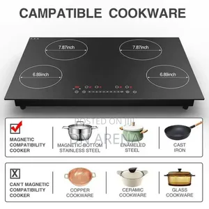 Induction Hob Induction Cooktop, GTKZW 6000w Electric Cooktop