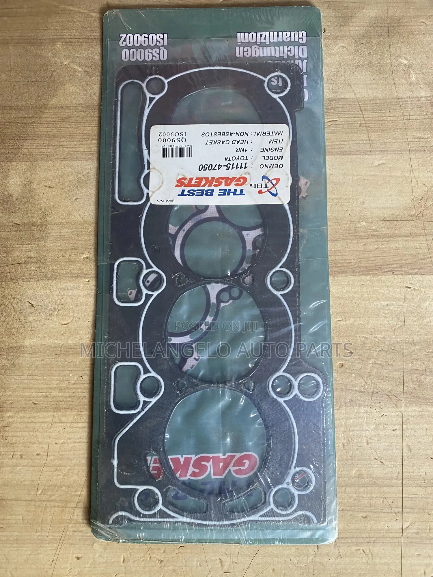 Head Gasket Toyota Yaris 1nr/2nr/3nr