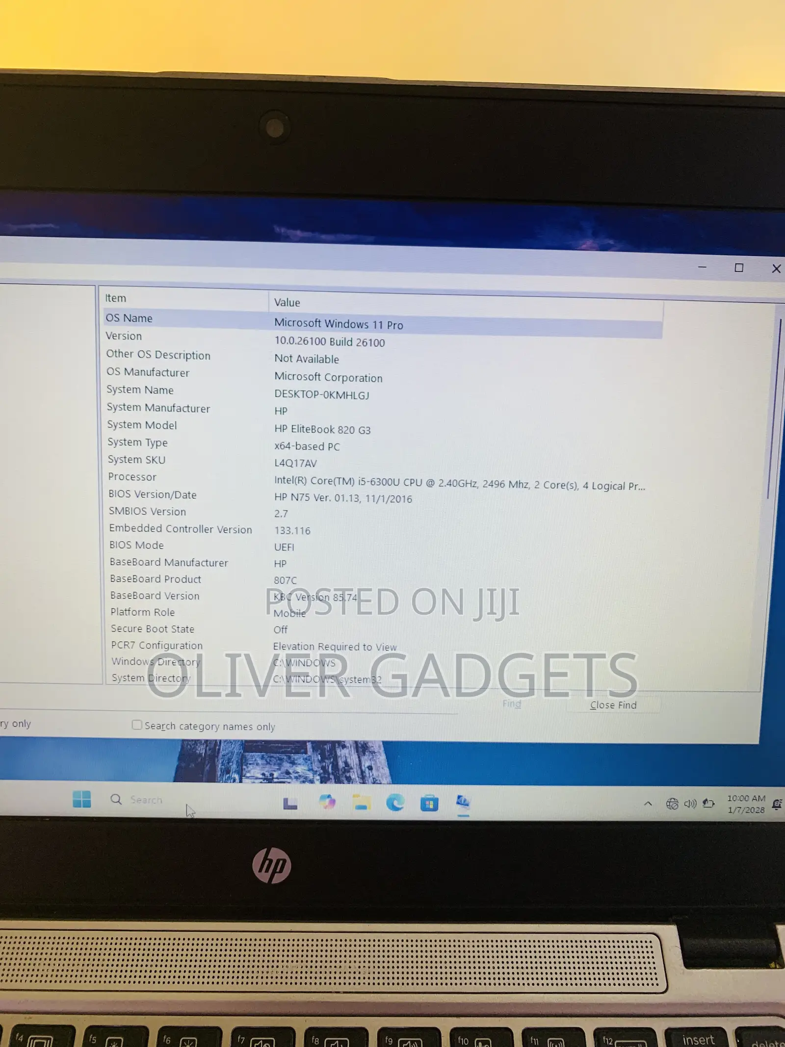 Laptop HP EliteBook 820 G3 8GB Intel Core i5 SSD 128GB