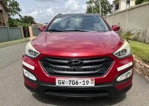 Hyundai Santa Fe 2014 Red