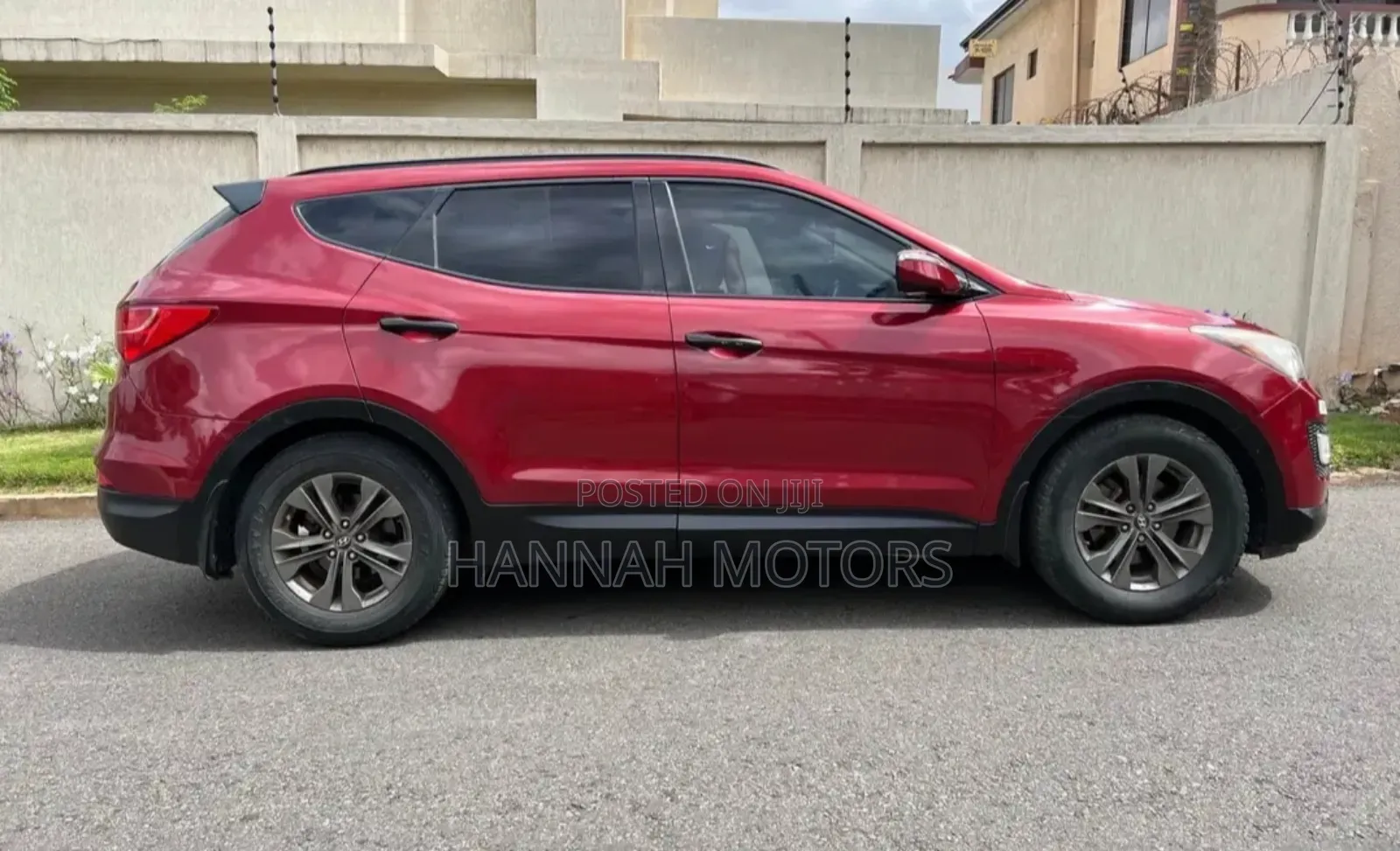 Hyundai Santa Fe 2014 Red