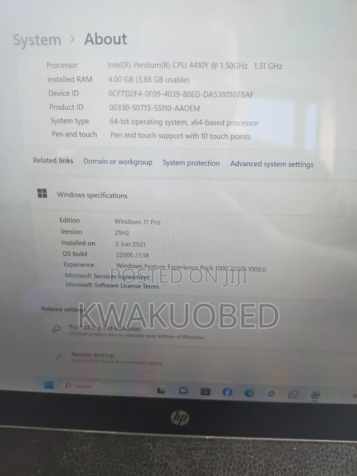 HP 8 G2 128 GB Gray