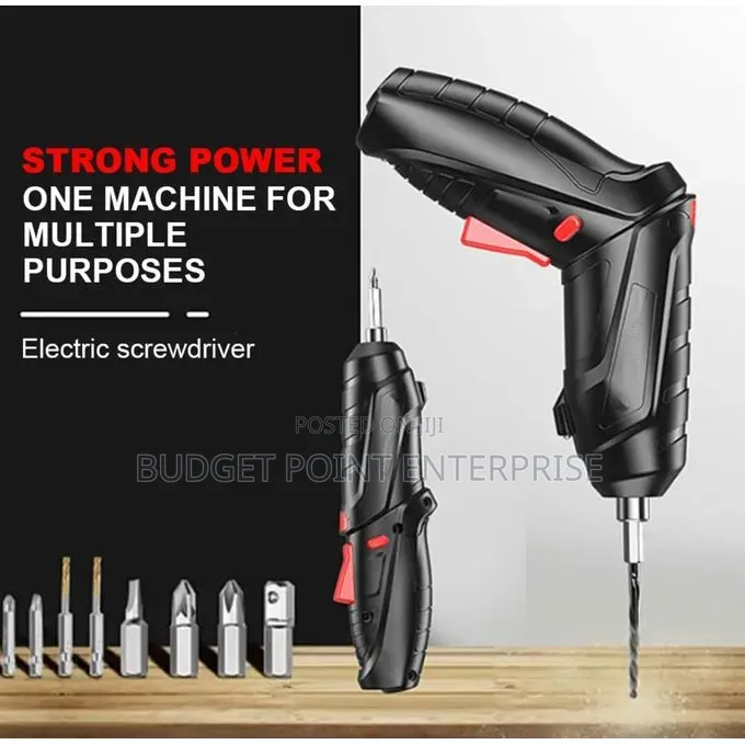 Rechargeable Mini Cordless Screwdriver 15 Set Tool
