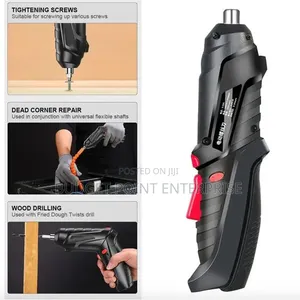 Rechargeable Mini Cordless Screwdriver 15 Set Tool
