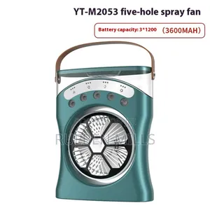 Portable Chargeable Mini Humidifier Cooling Fan