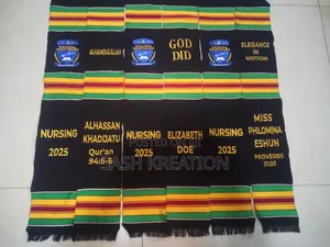 Woven Akwaaba Custom Sashes