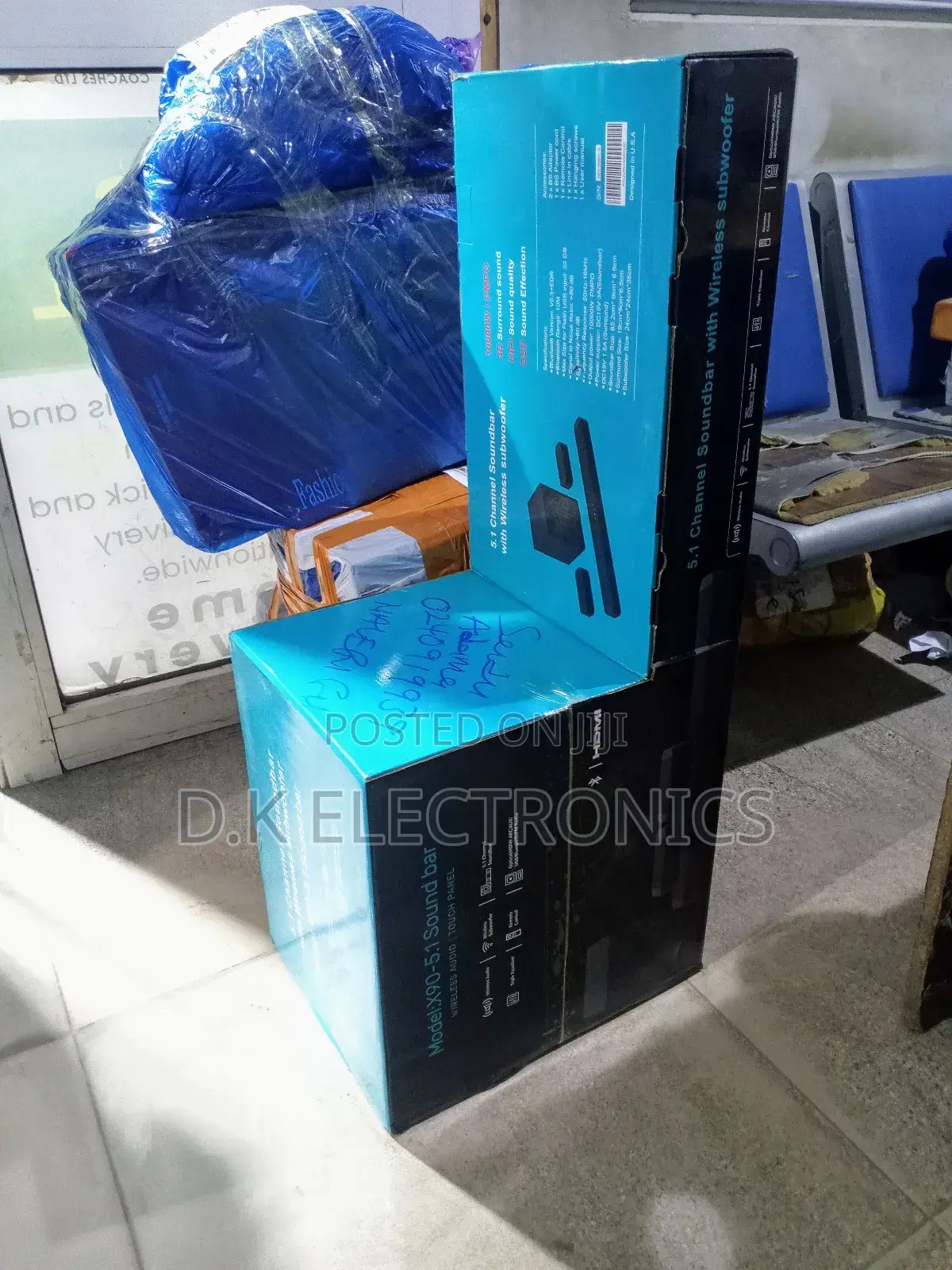 2026 X90 JVC Wireless 5.1 Ch Tv Soundbar