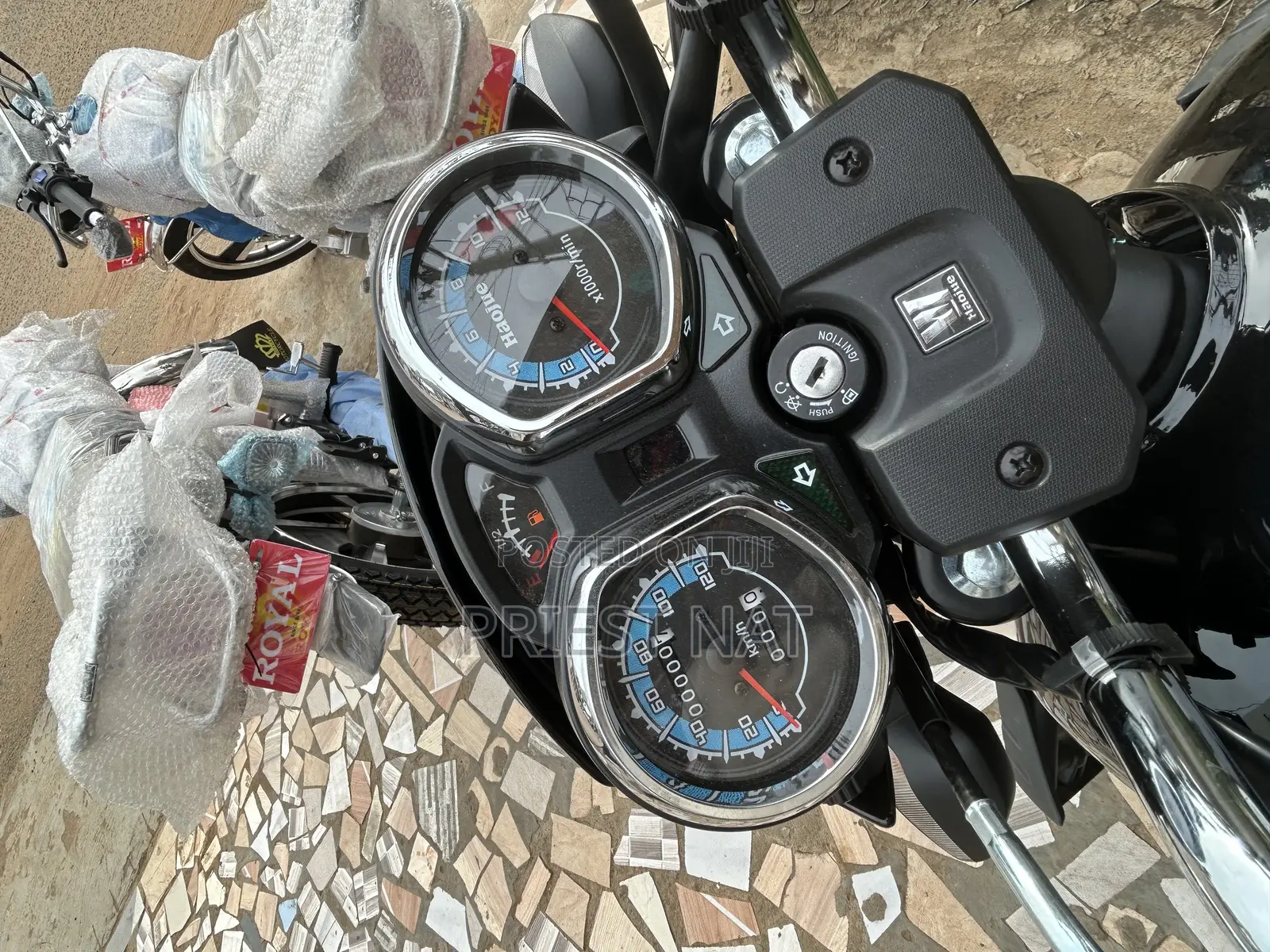 Haojue HJ125-8K 2025 Black