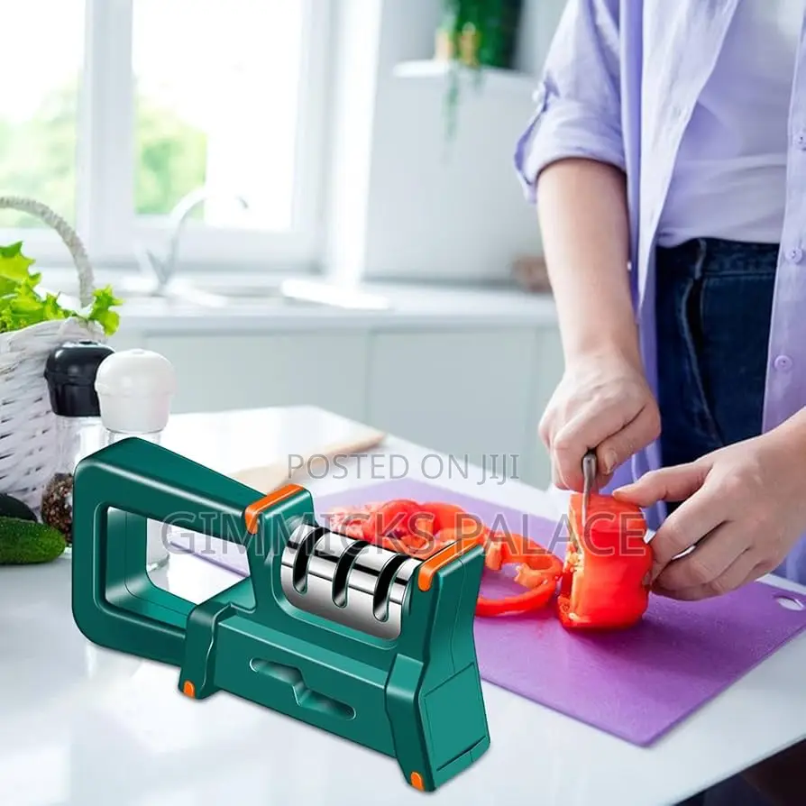 Whetstone, Sharpener And Grinder, 4 In 1