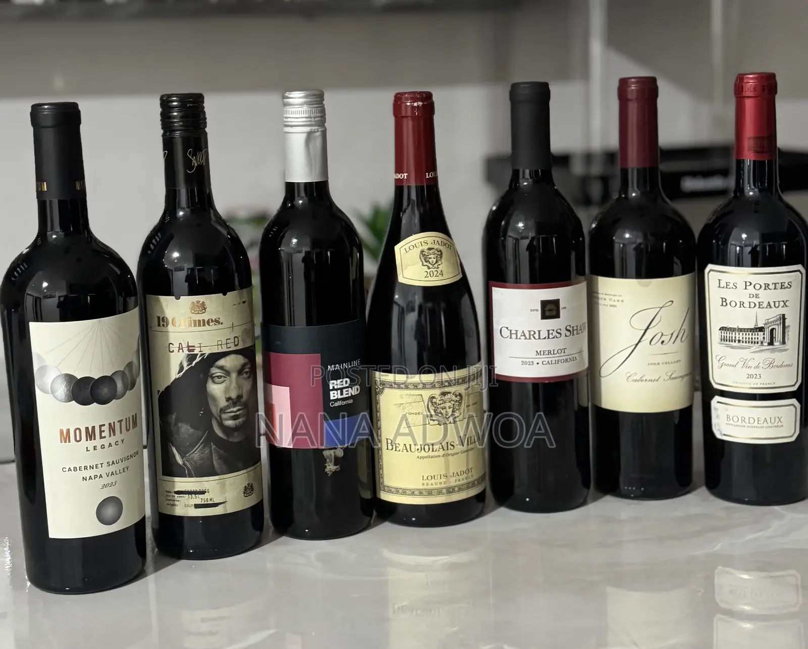 Usa Red and White Wine