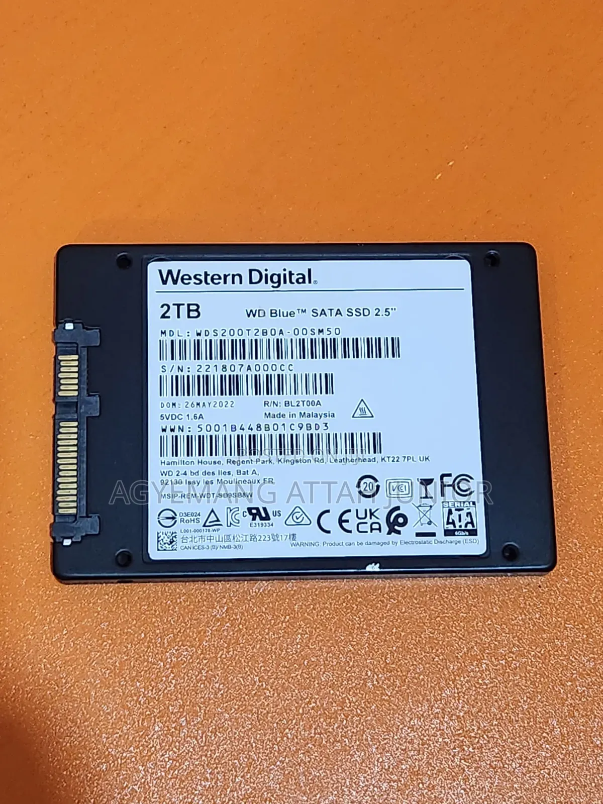 Solid State Drive 2tb ... Original From Usa
