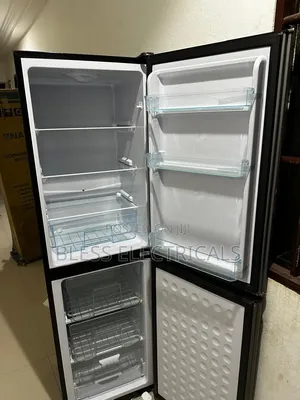 Nasco Nasd2-24fl Double Door Fridge Bottom Freezer - 196 Litre Silver