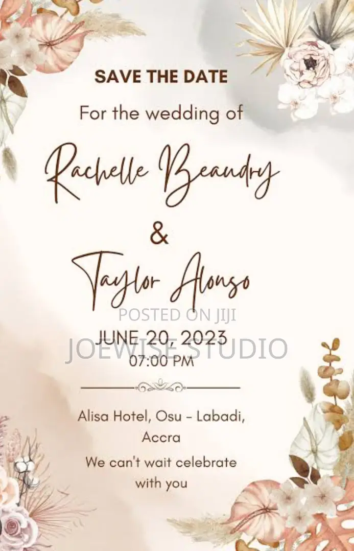 Wedding Invitation Card